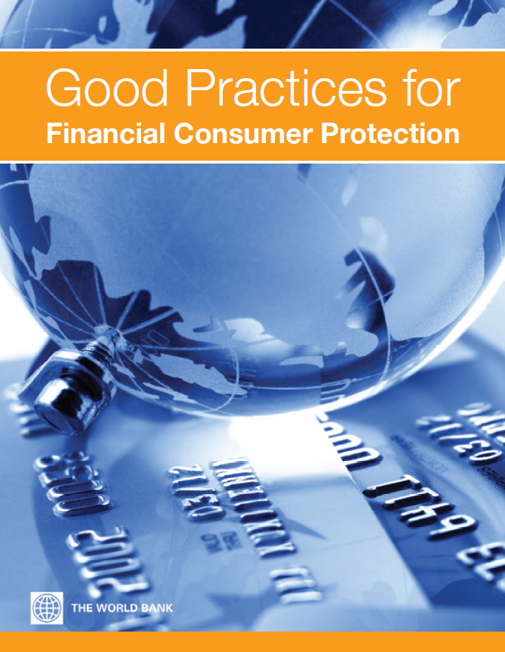 World Bank good practices for financial consumer protection