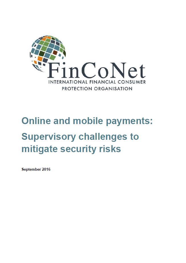 Online and mobile payments: supervisory challenges