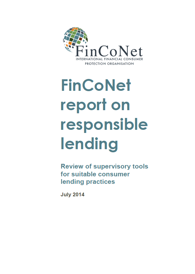 FinCoNet report on responsible lending