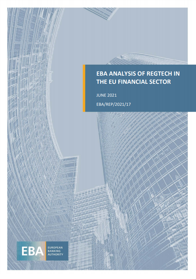 EBA analysis of RegTech in the EU financial sector
