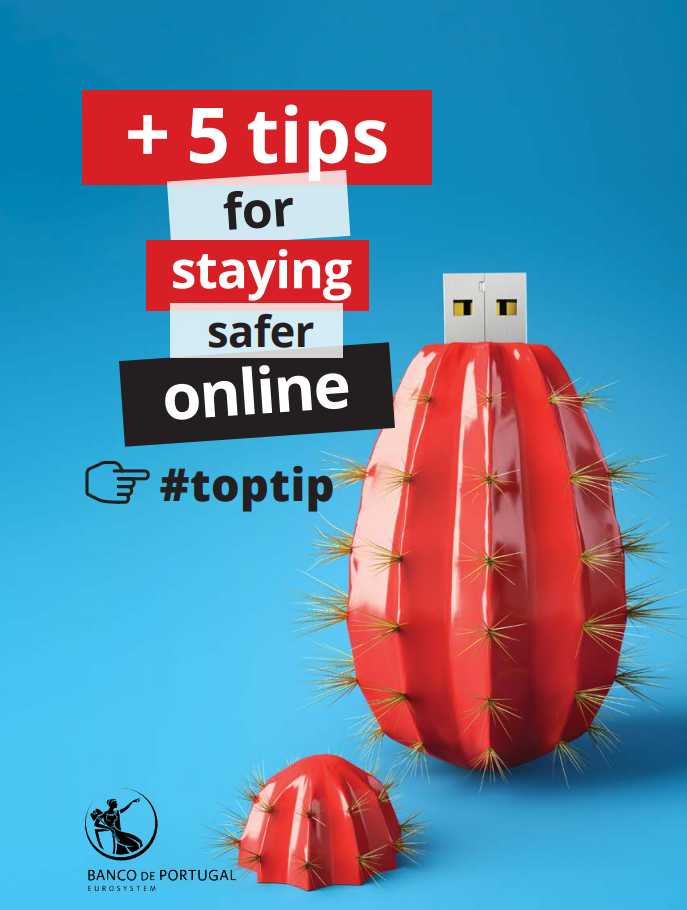 + 5 tips for staying safer online #TopTip