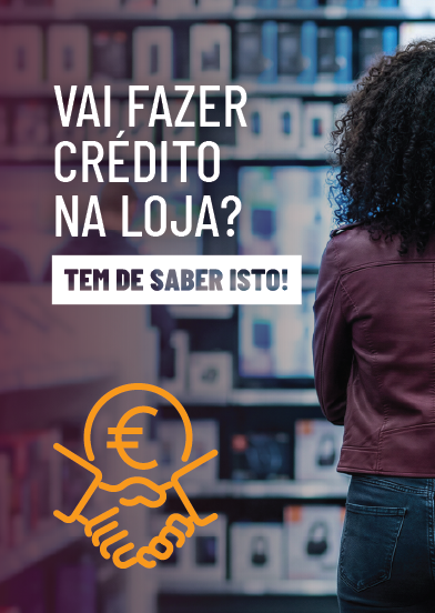 Comprar uma TV a crédito, sem sair da loja?